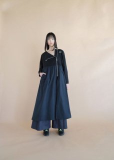 bedsidedrama (ベッドサイドドラマ) | Riders shirts coat (black) size 1 | 送料無料  ライダーズ コート レディース おしゃれ