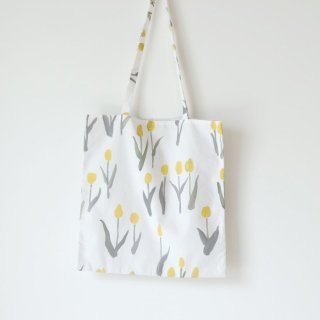 otsukiyumi | Bag tulip (yellow) | トートバッグ おしゃれ お出かけ チューリップ