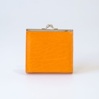 POMTATA (ポンタタ) | LAM SHORT WALLET (orange) | 財布 ショートウォレット 国産 羊革