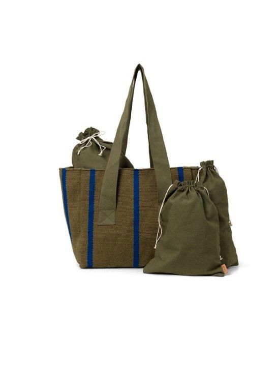 ferm LIVING Yard Picnic Bag olive bright