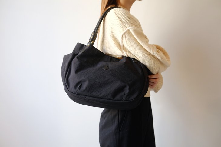 CLEDRAN (クレドラン) | LUMI ROUND TOTE (black) | 送料無料 バッグ