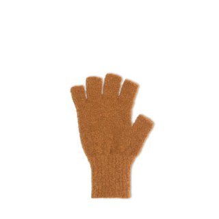 decka -quality socks- | Fingerless Gloves | Alpaca (camel) | ǥ  å  ѥ ̵