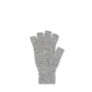decka -quality socks- | Fingerless Gloves | Alpaca (light grey) | ǥ  å  ѥ 