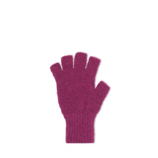 decka -quality socks- | Fingerless Gloves | Alpaca (magenta) | ǥ  å  ѥ 