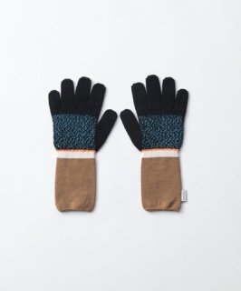 TRICOTE (トリコテ) | メランジグローブ（レディース／メンズ） 手袋 (black) | 靴下 お洒落 シンプル