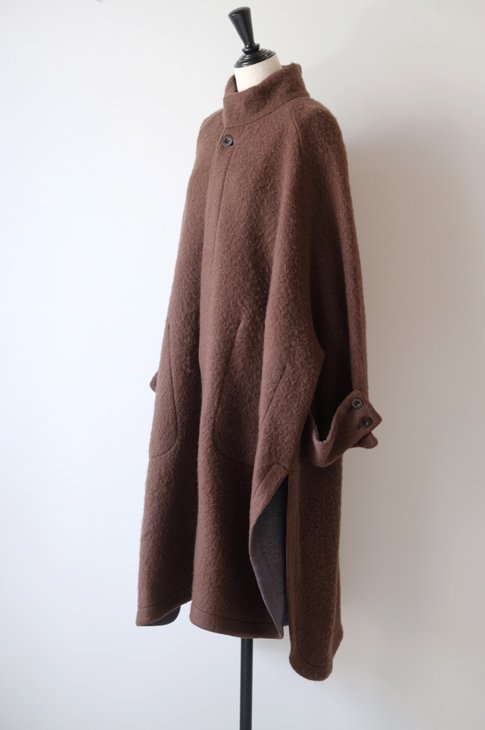 ASEEDONCLOUD | Hiraeth tent gown (dark brown) | ガウンコート