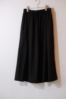 STAMP AND DIARY | タックギャザースカート 88cm丈 (black) | 送料無料 ボトムス スタンプアンドダイアリー レディース
