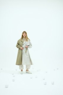 bedsidedrama (ベッドサイドドラマ) | L-R Spring trench coat (beige) size 1 | 送料無料 アウター コート おしゃれ