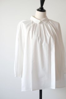 utilite (ユティリテ) | フロントタックシャツ (white) | 送料無料 トップス ブラウス