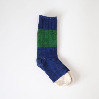 ASEEDONCLOUD | Seasonal socks (navy) | 靴下 アシードンクラウド   