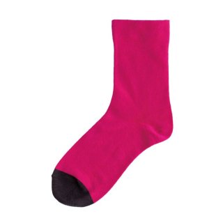 Homie (ۥߡ) | Cotton Bicolor socks (pink) |  å İ ޯ