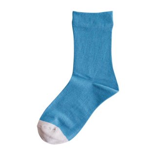 Homie (ۥߡ) | Cotton Bicolor socks (turquoise) |  å İ ޯ