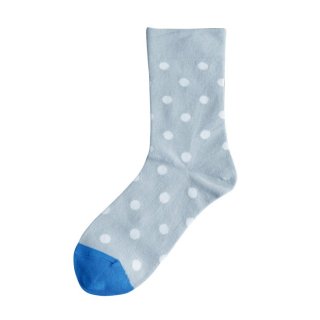 Homie (ۥߡ) | Cotton Dot Bicolor Socks (gray) |  å İ ޯ