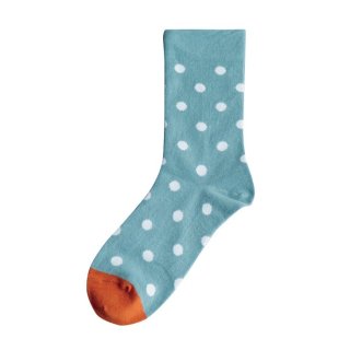 Homie (ۥߡ) | Cotton Dot Bicolor Socks (mint) |  å İ ޯ