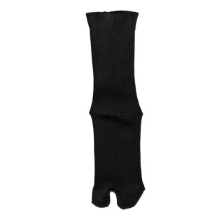 Homie (ۥߡ) | Cotton Rib Tabi Socks (black) |  å İ ޯ