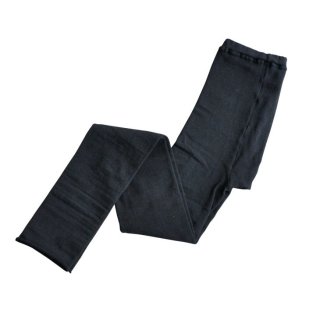 Homie (ホミー) | Cotton Linen Fit Leggings (black) | レギンス シンプル お洒落