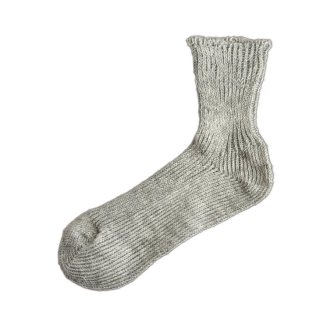 Homie (ۥߡ) | Linen Short Socks (light gray) | å ץ ޯ