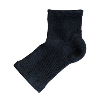 Homie (ۥߡ) | Cotton Pile Sandal Socks (black) | å ץ ޯ