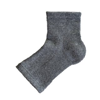 Homie (ۥߡ) | Cotton Pile Sandal Socks (Heather charcoal) | å ץ ޯ