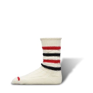 decka x M.A.P. | Heavyweight Socks / Stripes (ecru x red) |   å