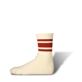 decka -quality socks- | 80's Skater Socks / Short Length / 2nd Collection (red) |   å ǥ