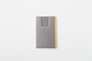 100percent | TA+d SLID LIGHT Bamboo Card Holder (titanium) | ̾ ɥ  ץ ˤ ե ץ쥼