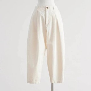 HEAVENLY (إ֥꡼) | COTTON TWILL TAPERED PANTS (ivory) |   ץ ܥȥॹ