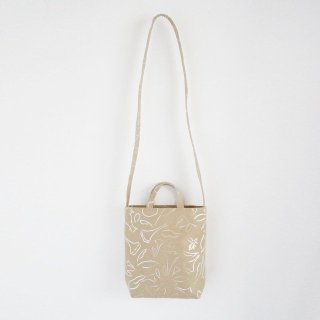 【SALE 20%オフ】canako inoue | garden / 〔usual 〕Shoulder mini bag (beige) | バッグ ショルダーバッグ 