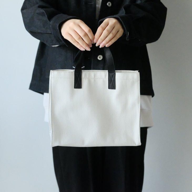 MAISON CANVVAS (メゾンキャンバス) エシカル革生地TOTE (CREAM MIX) トートバッグ 革生地 エシカル お洒落