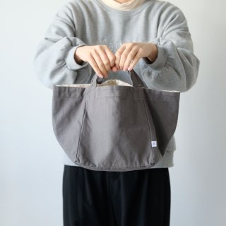 POUTO (ݥ) | CANVAS CUBE TOTE SMALL (gray) | ȡȥХå  ޯ