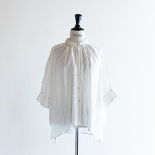 SALE 20%աHEAVENLY (إ֥꡼) |  Gather Shirt  (white) | ֥饦 ץ  ȥåץ