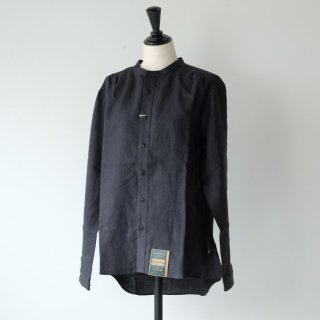 ASEEDONCLOUD | Handwerker | collarless shirt (charcoal) S size |  ȥåץ ̵ ץ ޯ