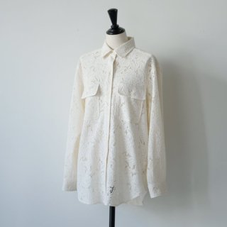 Odour () | Russell Lace shirt (off white) |  ȥåץ ̵  ޯ