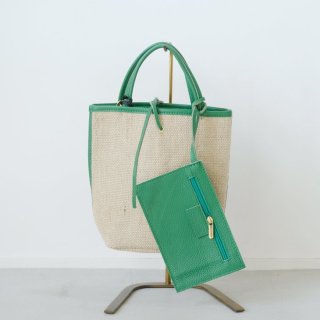 MARLON FIRENZE (ޡեĥ) | 2way Mini Tote Bag With Pouch jute (green) | ȡȥХå Хå 2way ޯ