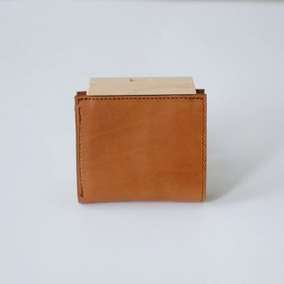 yuruku (륯) | Wood Plate Folder Half Wallet 2 (brown) |  쥶åȡ ץ  