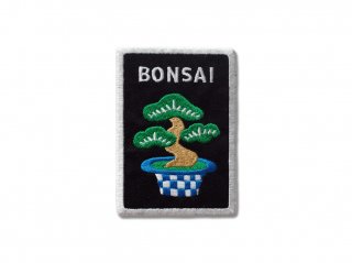 BONSAIワッペン（黒）