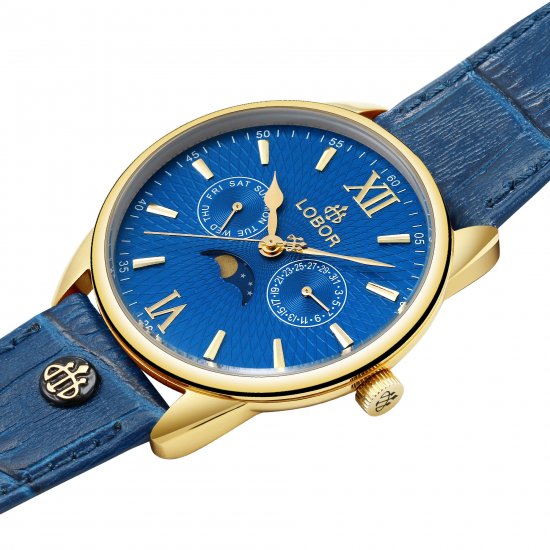 MERIDIAN SOLSTICE BLUE 40mm - LOBOR【公式】ロバー腕時計・店舗案内