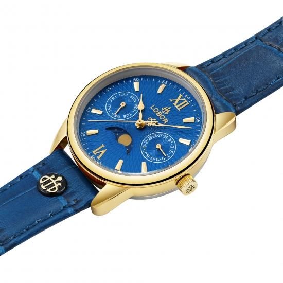 MERIDIAN SOLSTICE BLUE 33mm - LOBOR【公式】ロバー腕時計