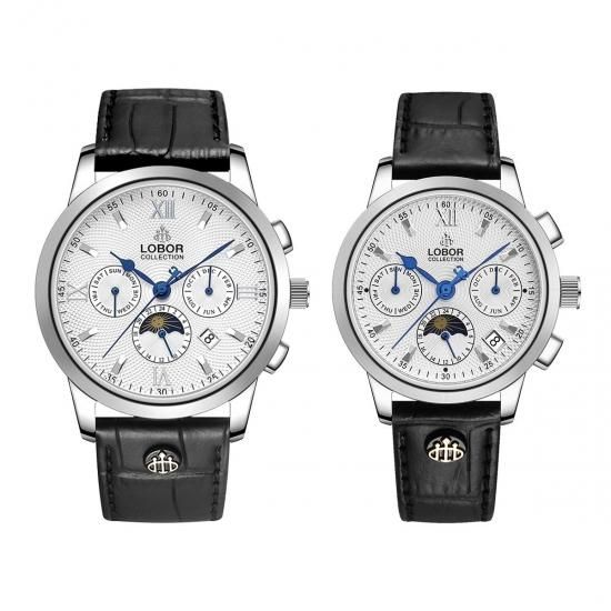 CELLINI S DES VOEUX BLACK PAIR - LOBOR【公式】ロバー腕時計 CELLINI S DES VOEUX BLACK PAIR - LOBOR【公式】ロバー腕時計