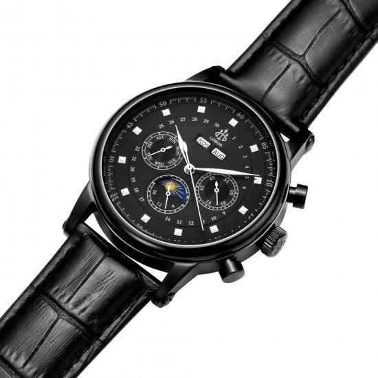 美品　LOBOR HERITAGE COLLECTION 42 HERITAGE STONEHENGE BLACK 42mm - LOBOR【公式】ロバー腕時計