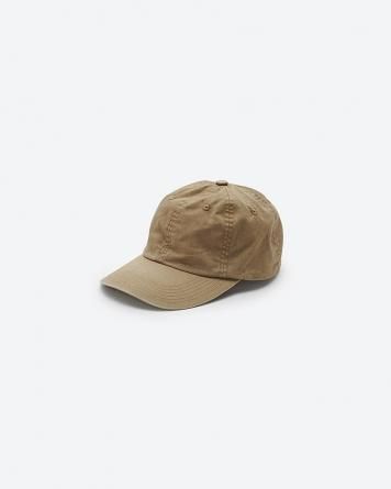 KIJIMA TAKAYUKI/キジマタカユキ】COTTON GABA 6PANEL CAP E