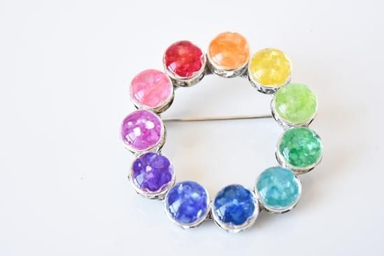 アクセサリー　まとめ売り　セット　色石　ブローチ　イミテーション メッキ イミテーション アクセサリー おまとめの買取実績 | 買取