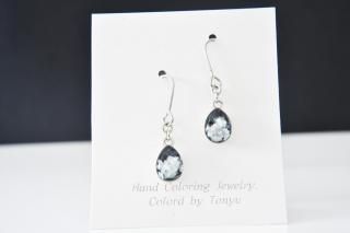 月下美人:ピアス/イヤリング