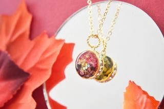 【11月限定】秋光/シトリン色:替え玉(ペンダントチャーム)