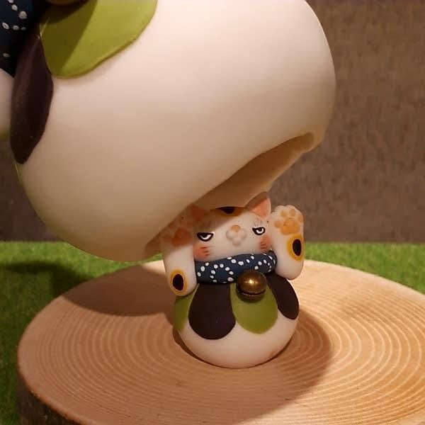 マトリョーシカ風にゃんこセット（白）