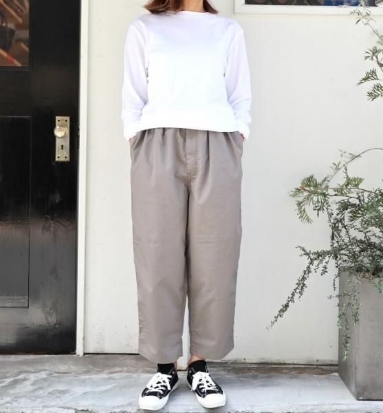 Ordinary fits  NARROW BALL PANTS (ECR/BLK/GRY)