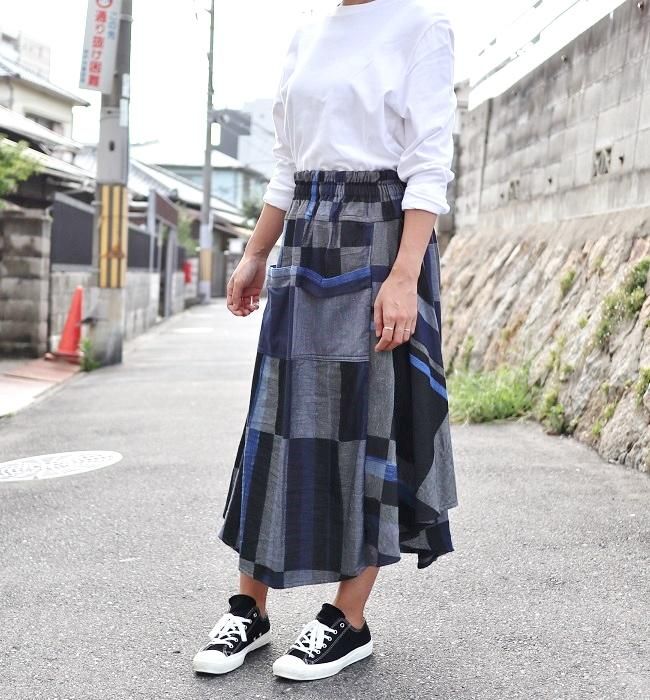 tamaki niime(タマキ ニイメ) 玉木新雌 only one chotan skirt