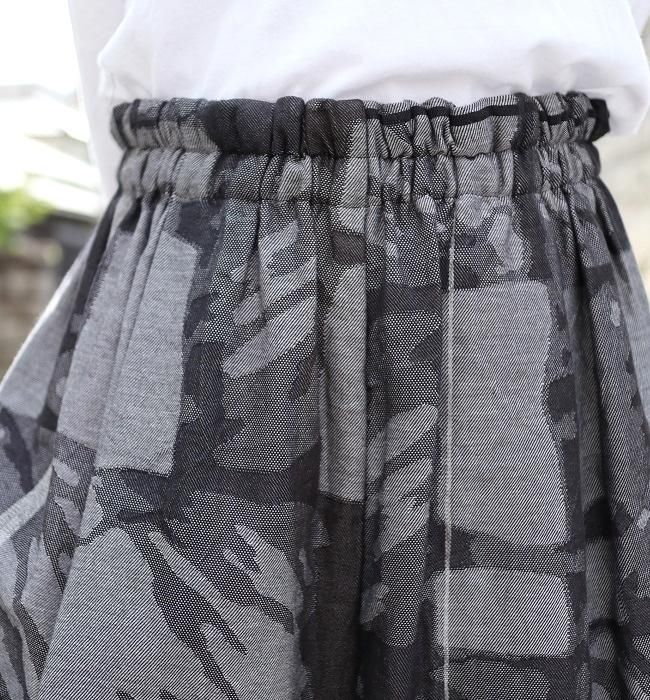 tamaki niime、ワイドパンツshort tamaki niime (タマキ ニイメ) wide pants (ワイドパンツ