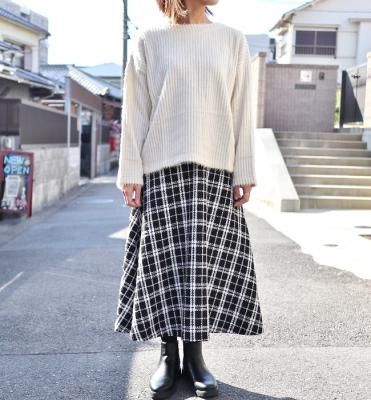 YARRA シャギー起毛プルオーバー