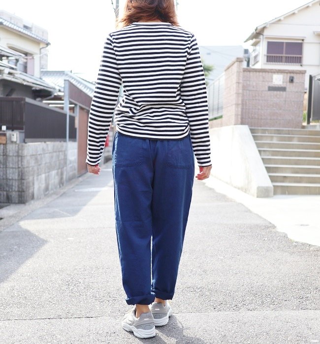 Ordinary fits  PAJAMA PANTS(BLU)